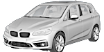BMW F45 P0313 Fault Code